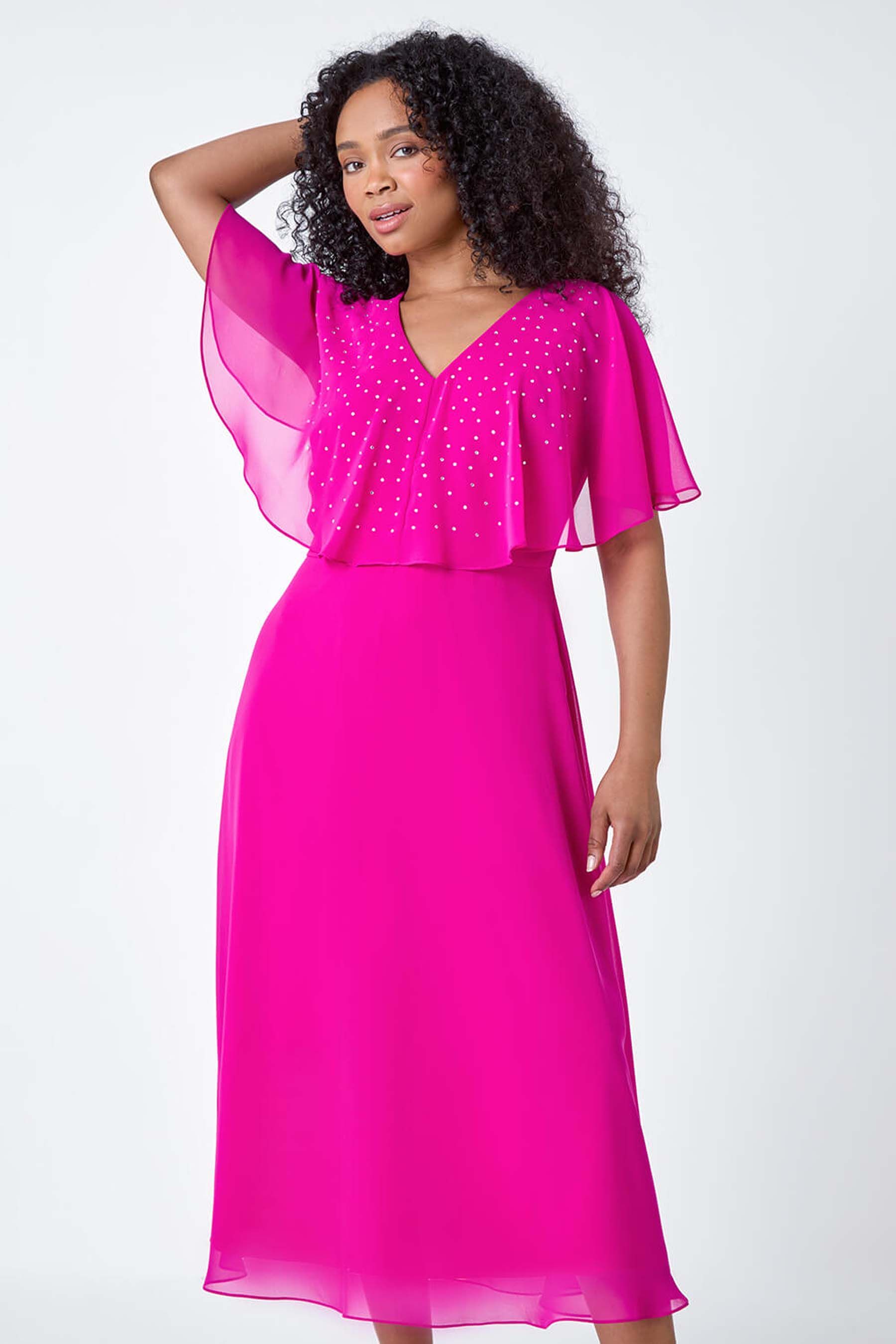 Pink gown online shopping top