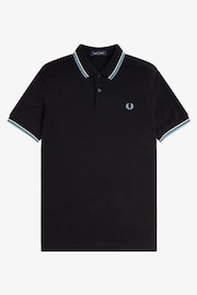 Fred Perry Mens Twin Tipped Polo Shirt - Image 6 of 8