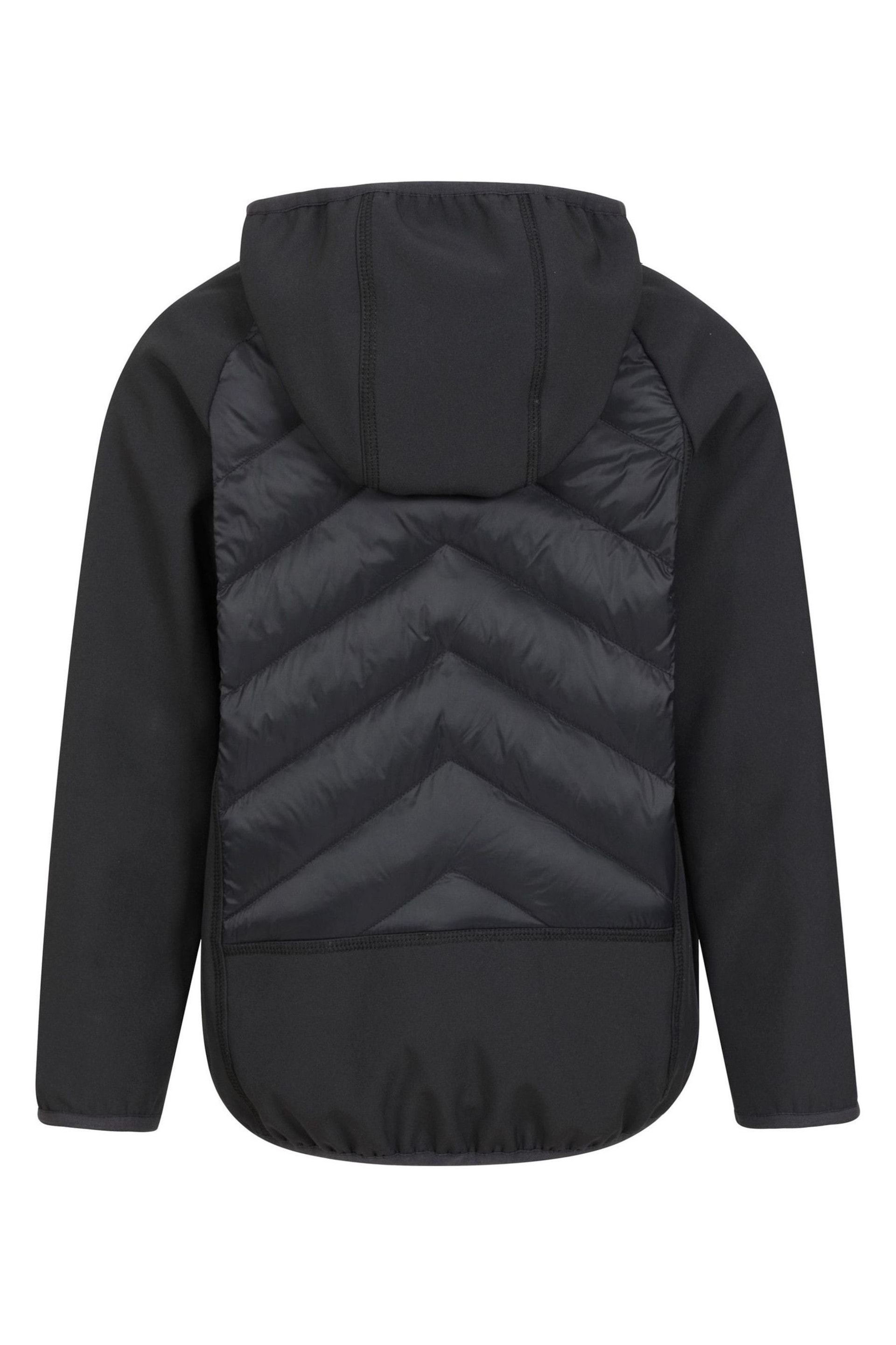 Mountain Warehouse Black Techy Turbine Kids Padded Jacket - Image 2 of 5