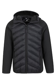 Mountain Warehouse Black Techy Turbine Kids Padded Jacket - Image 5 of 5