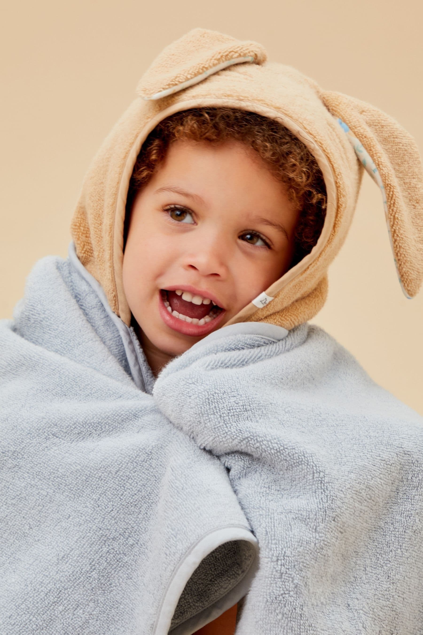 Buy MORI Kids Blue Peter Rabbit Hooded Bath Towel from Next Ireland