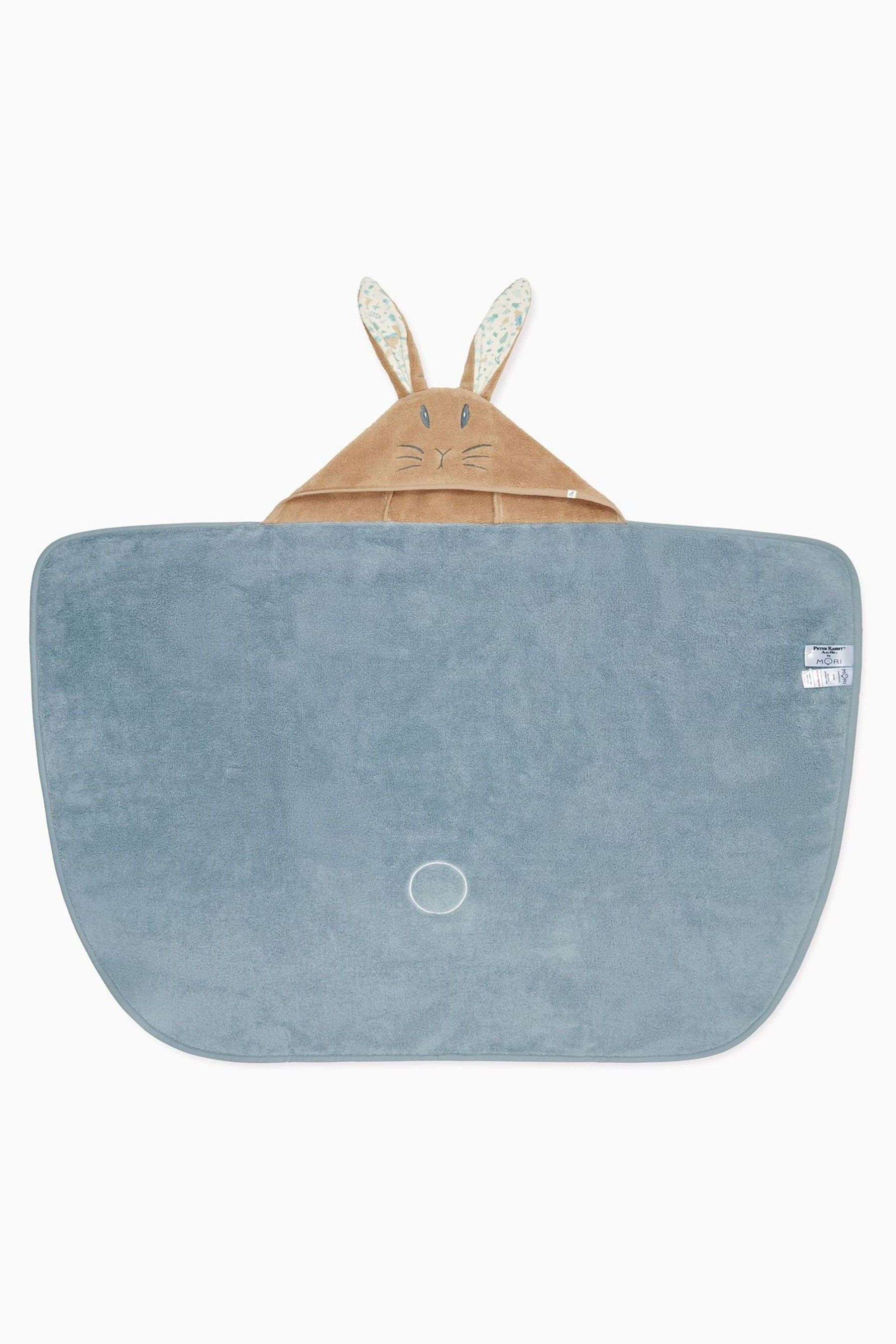 Buy MORI Kids Blue Peter Rabbit Hooded Bath Towel from Next Ireland