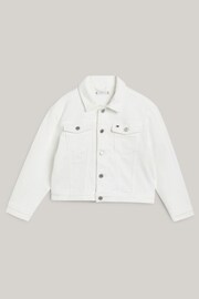 Tommy Hilfiger Denim Trucker White Jacket - Image 5 of 5