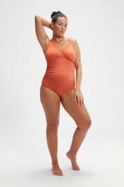 Speedo Womens Maternity Adjustable U-Back One Piece Swimsuit - Image 3 of 6