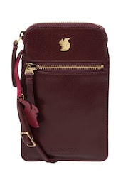 Conkca Bambino Leather Cross-Body Phone Bag - Image 4 of 9