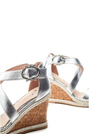 PURSUIT CROSSOVER STRAP WEDGE SANDAL - Image 4 of 4