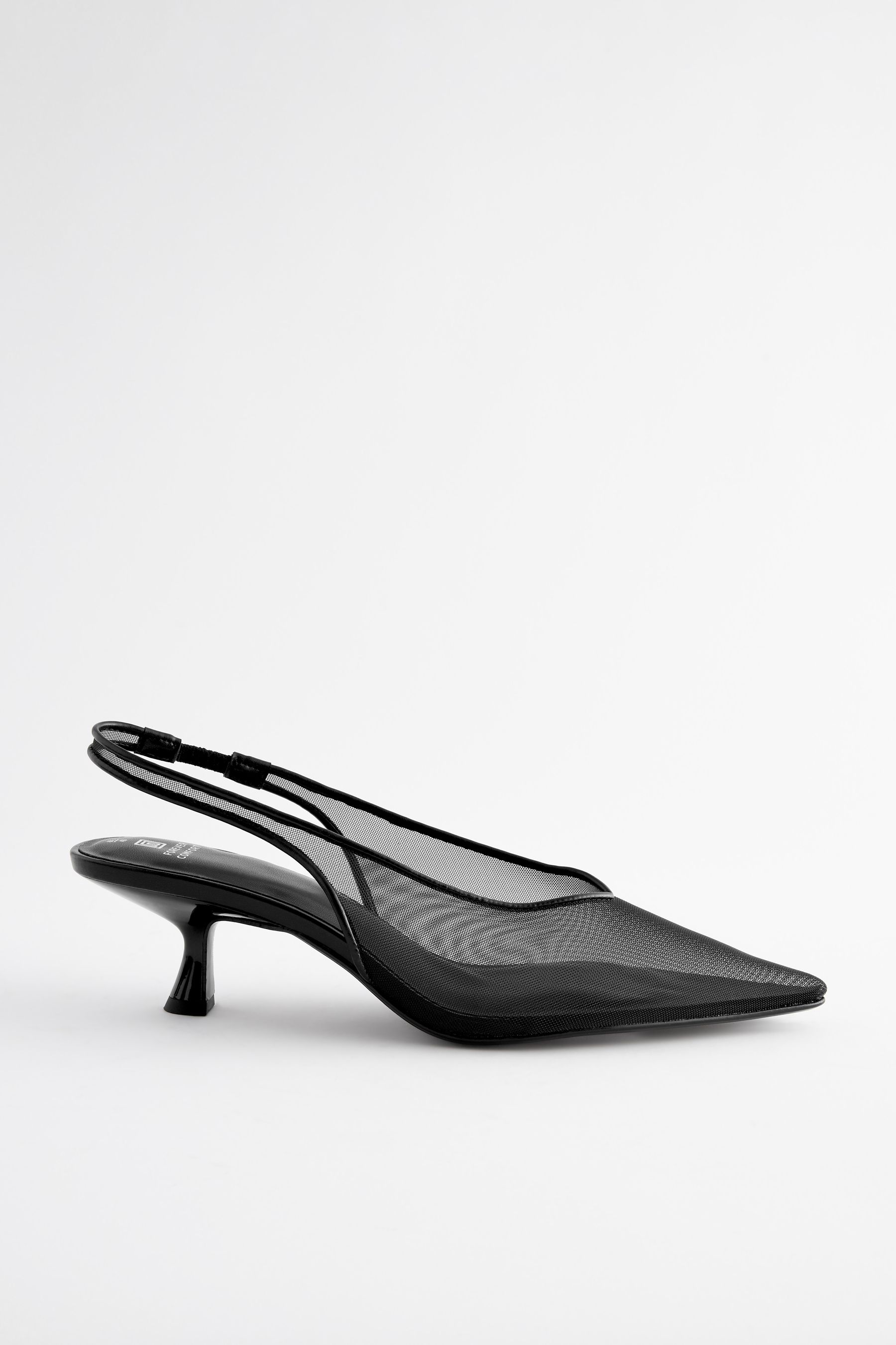 Mesh kitten heels shop