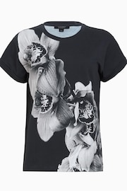 AllSaints Black Eulo Anna T-Shirt - Image 6 of 6