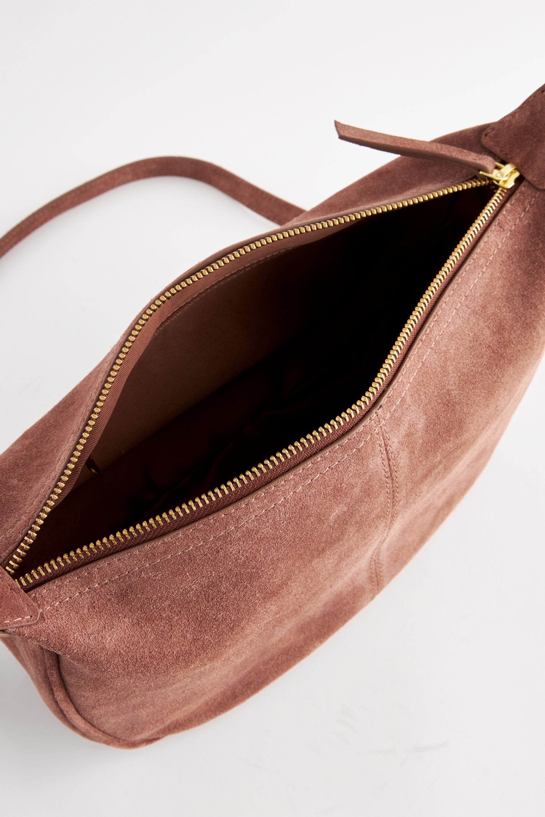 Buy Rust Brown Suede Sling Bag from the Next UK online shop