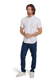Raging Bull Short Sleeve Lightweight Oxford White Shirt - Image 2 of 7