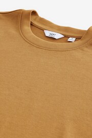 Yellow Relaxed Fit Heavyweight Cotton T-Shirt - Image 7 of 7