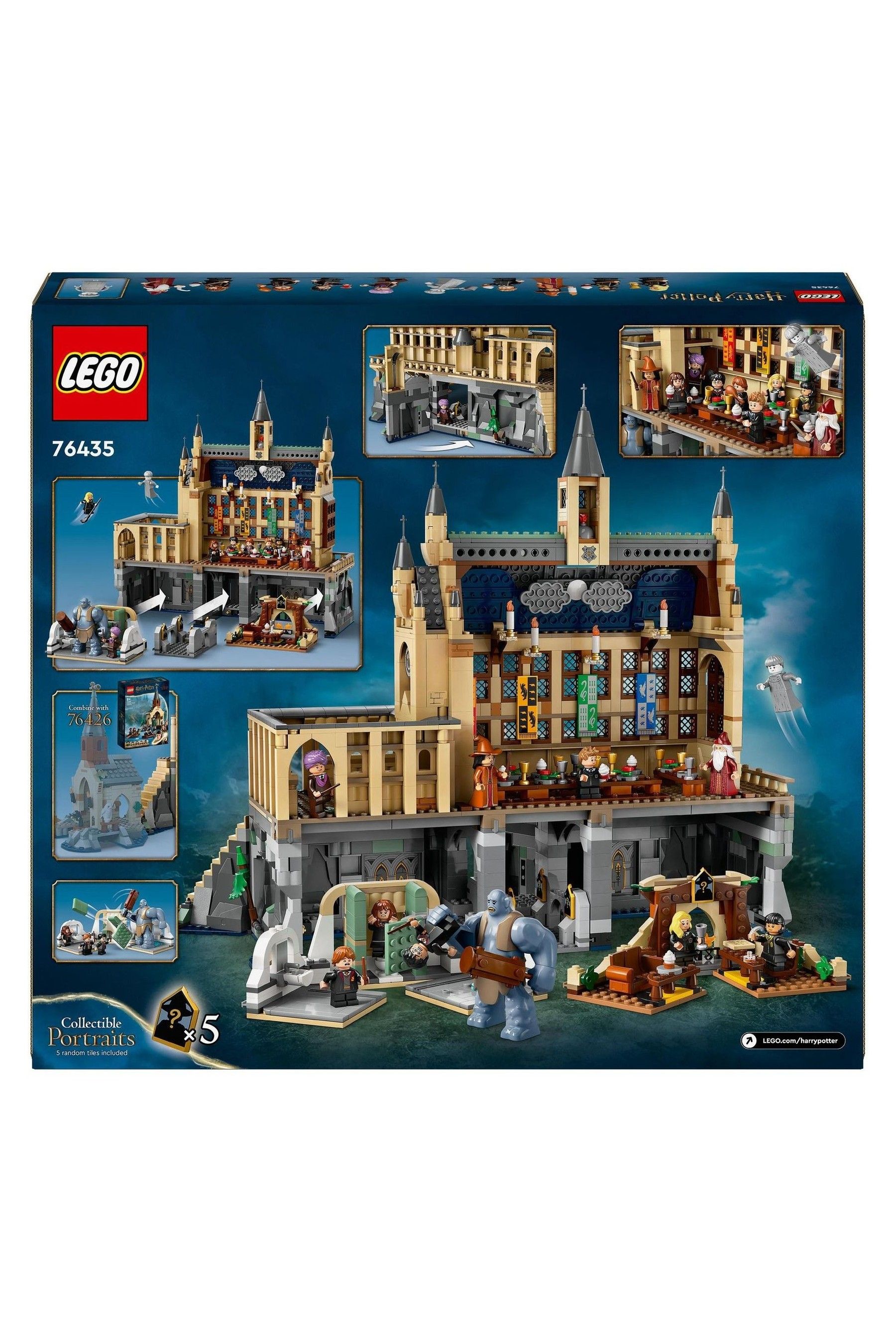 Buy LEGO Harry Potter Hogwarts Castle The Great Hall from the Next UK online shop