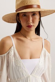 Ted Baker Cream Daeseey Embroidered Maxi Cover-Up - Image 3 of 5