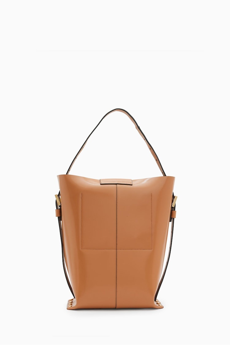 AllSaints Brown Miro Shoulder Bag - Image 6 of 6