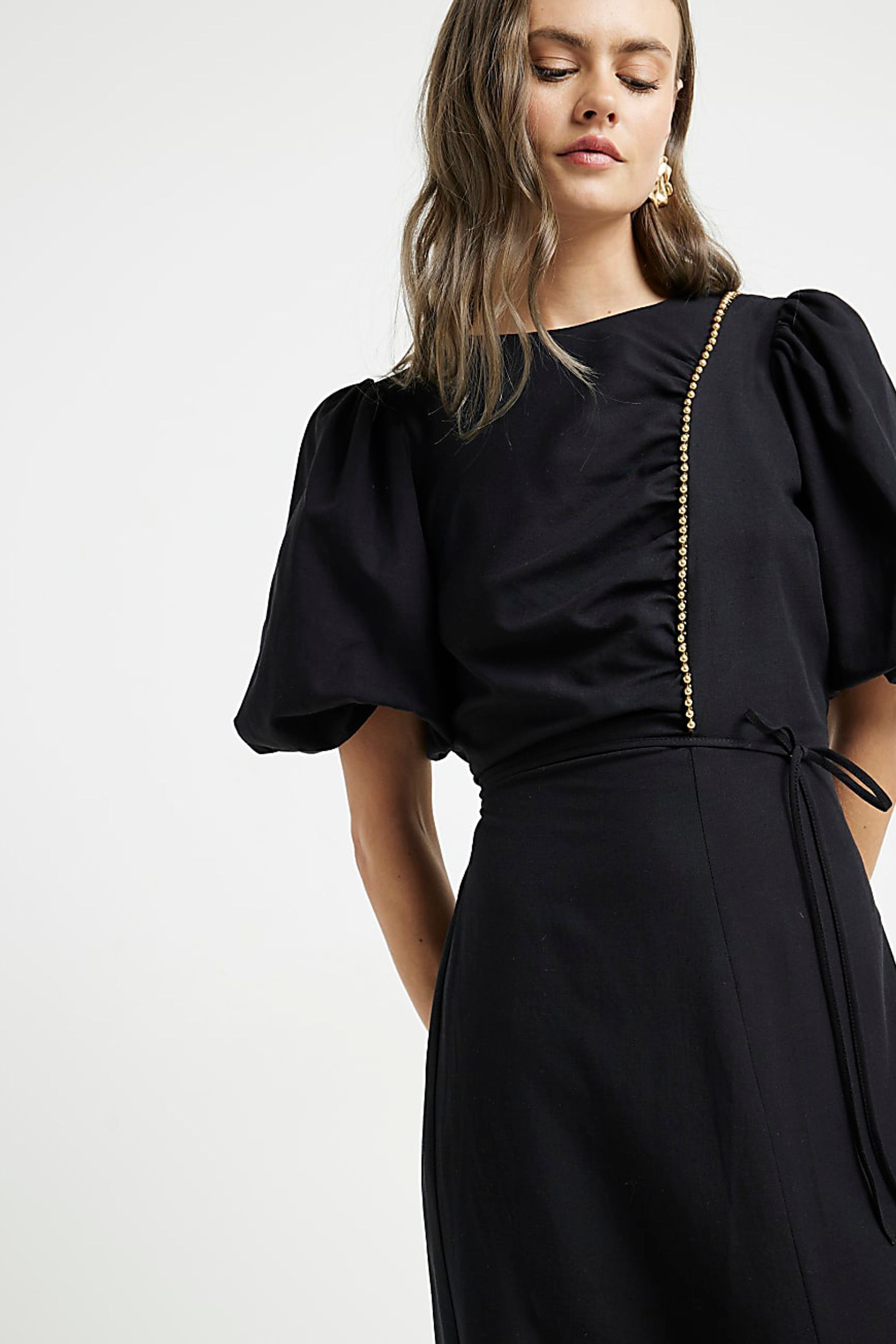 River island beaded dress sales
