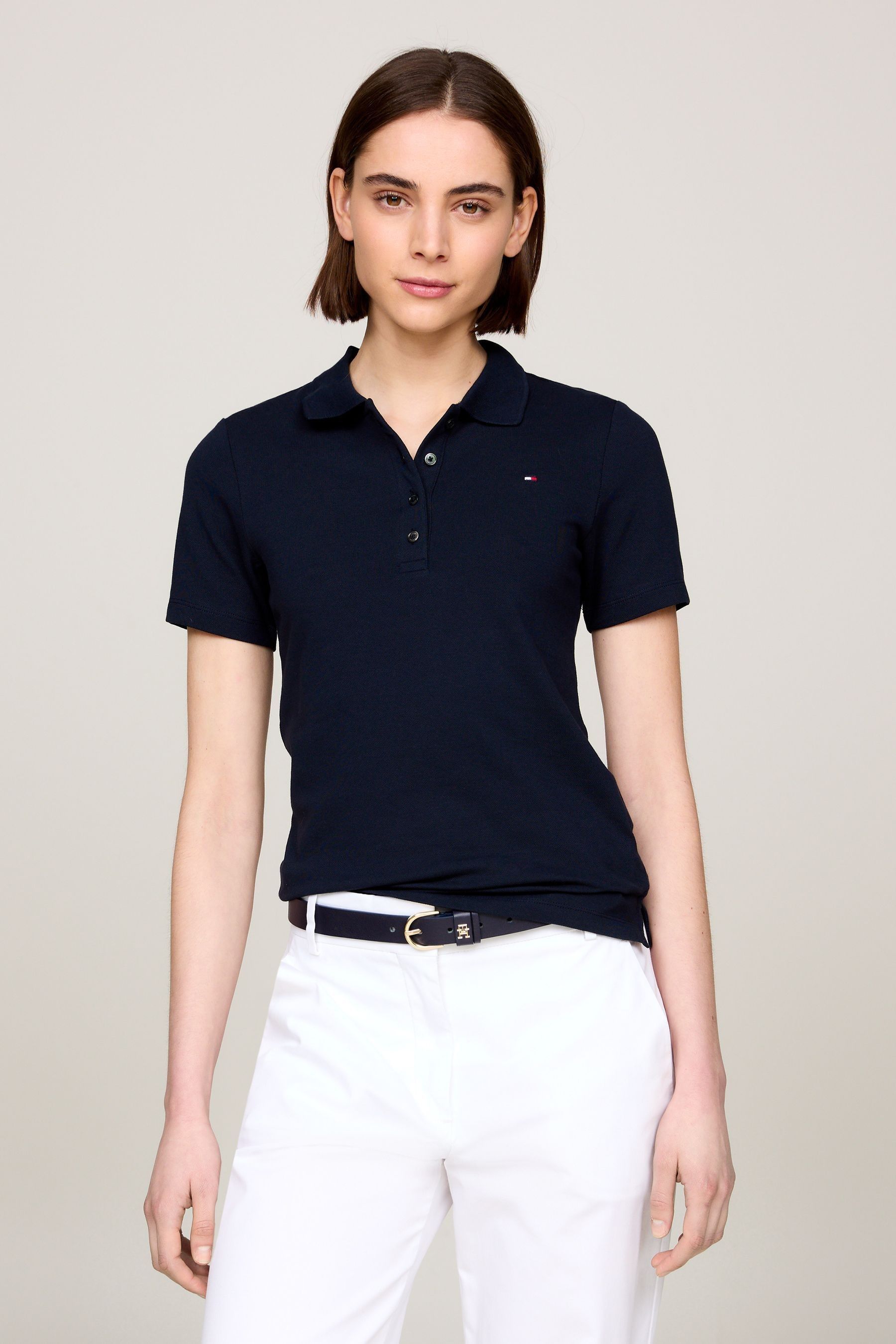 Polo pique tommy hilfiger discount