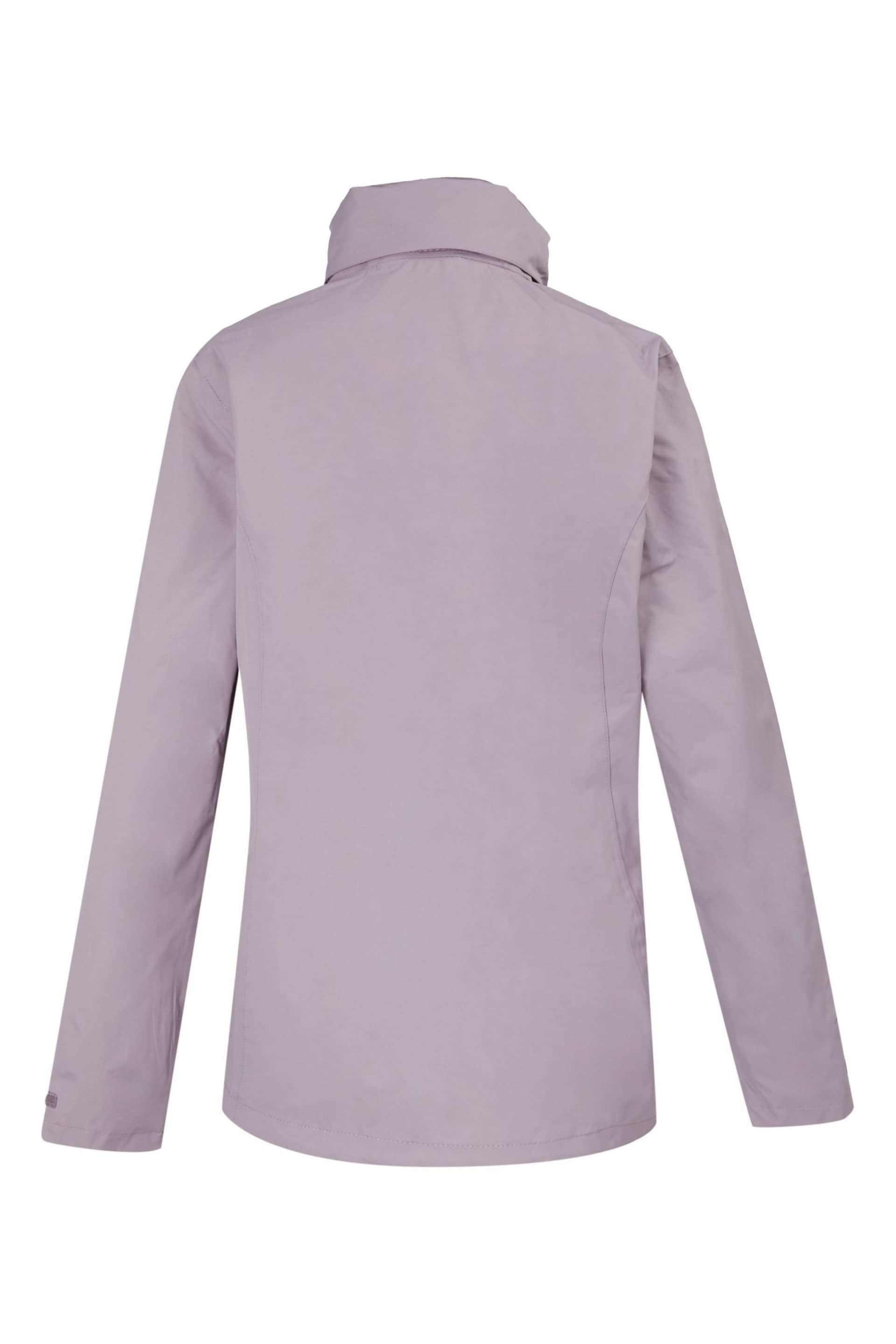 Regatta Purple Daysha Waterproof Jacket - Image 8 of 9