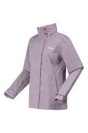 Regatta Purple Daysha Waterproof Jacket - Image 9 of 9