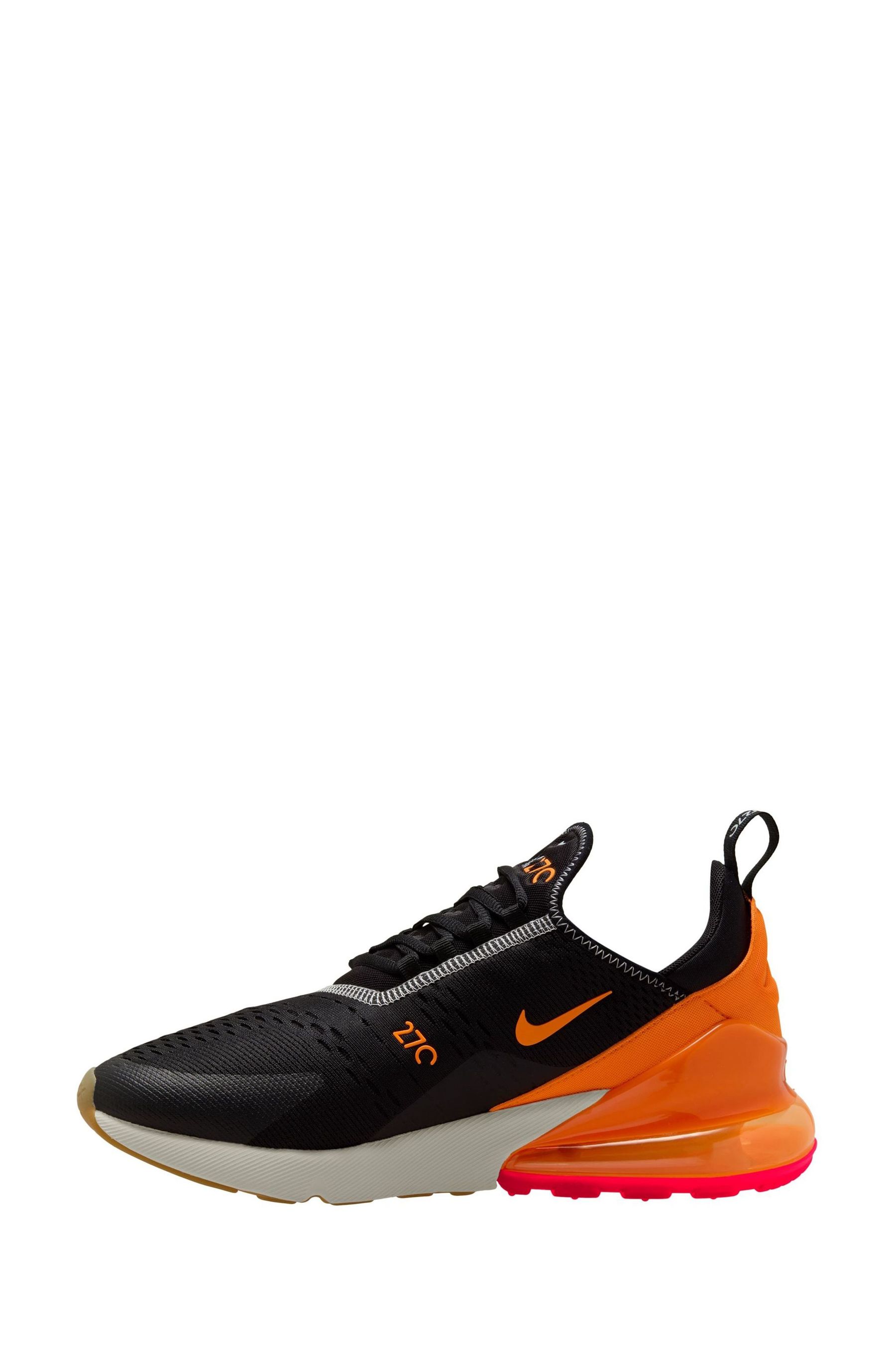 Air max 270 black and orange best sale