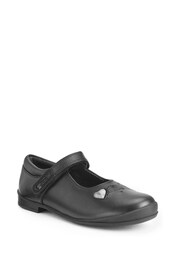 Start-Rite Stardust Black Leather Mary Jane School Shoes - Image 3 of 6