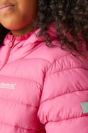 Regatta Pink Junior Hooded Marizion Jacket - Image 4 of 7