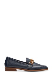 Clarks Blue Leather Sarafyna Iris Shoes - Image 1 of 8