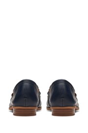 Clarks Blue Leather Sarafyna Iris Shoes - Image 6 of 8