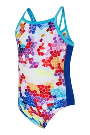 Zoggs Girls Yaroomba Floral One Piece Swimsuit - Image 2 of 5