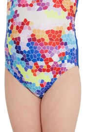 Zoggs Girls Yaroomba Floral One Piece Swimsuit - Image 5 of 5