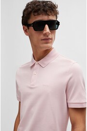 BOSS Pink Pallas Polo Shirt - Image 4 of 5