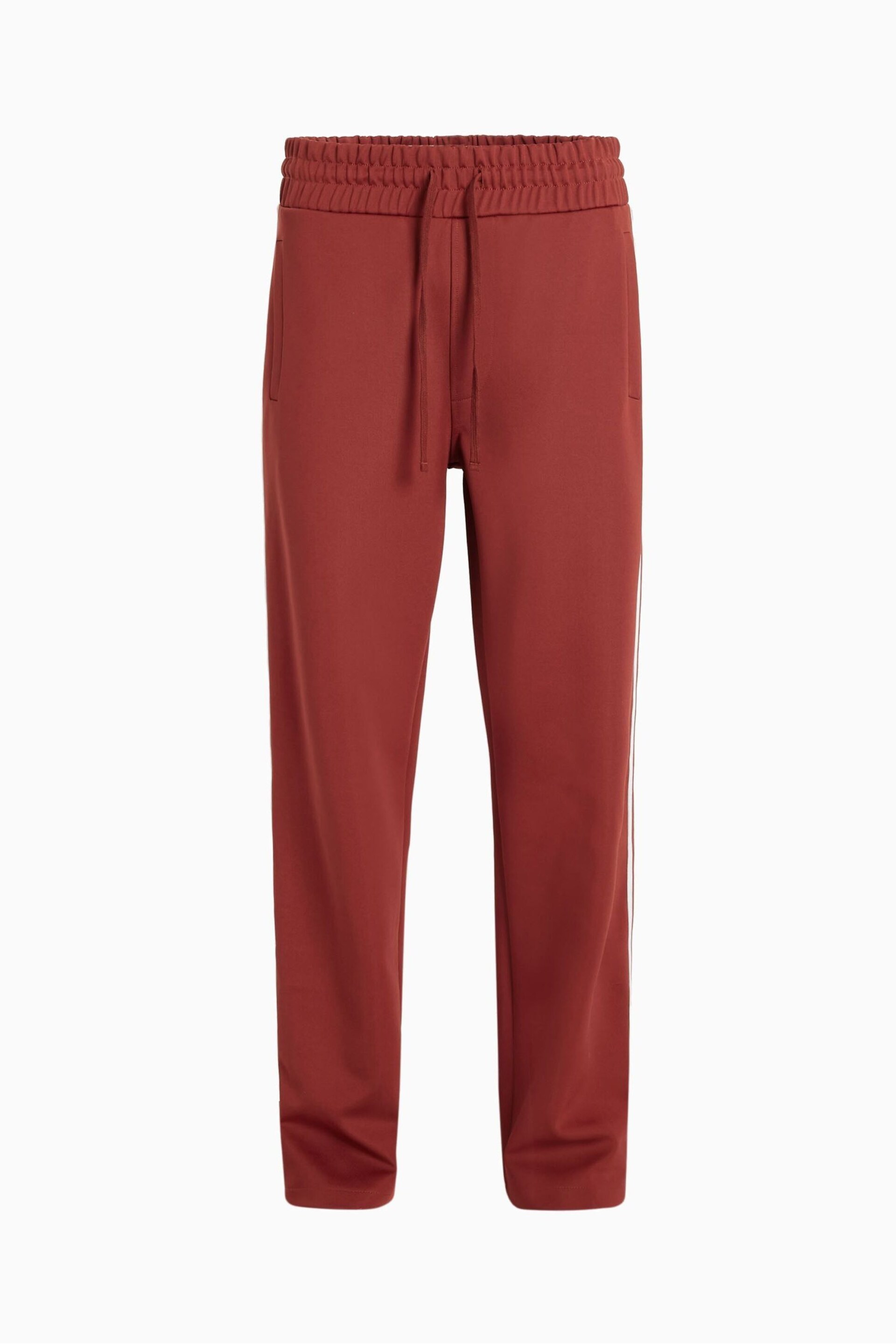 AllSaints Red Oren Joggers - Image 7 of 7