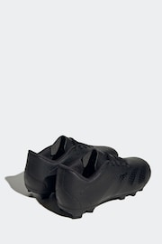 adidas Black Football Black Kids Predator Accuracy.4 Flexible Ground Football Boots - Image 4 of 9