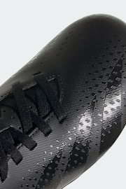 adidas Black Football Black Kids Predator Accuracy.4 Flexible Ground Football Boots - Image 8 of 9