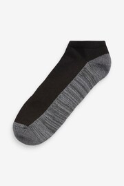 Blue/Grey 5 Pack Cushioned Trainers Socks - Image 2 of 6