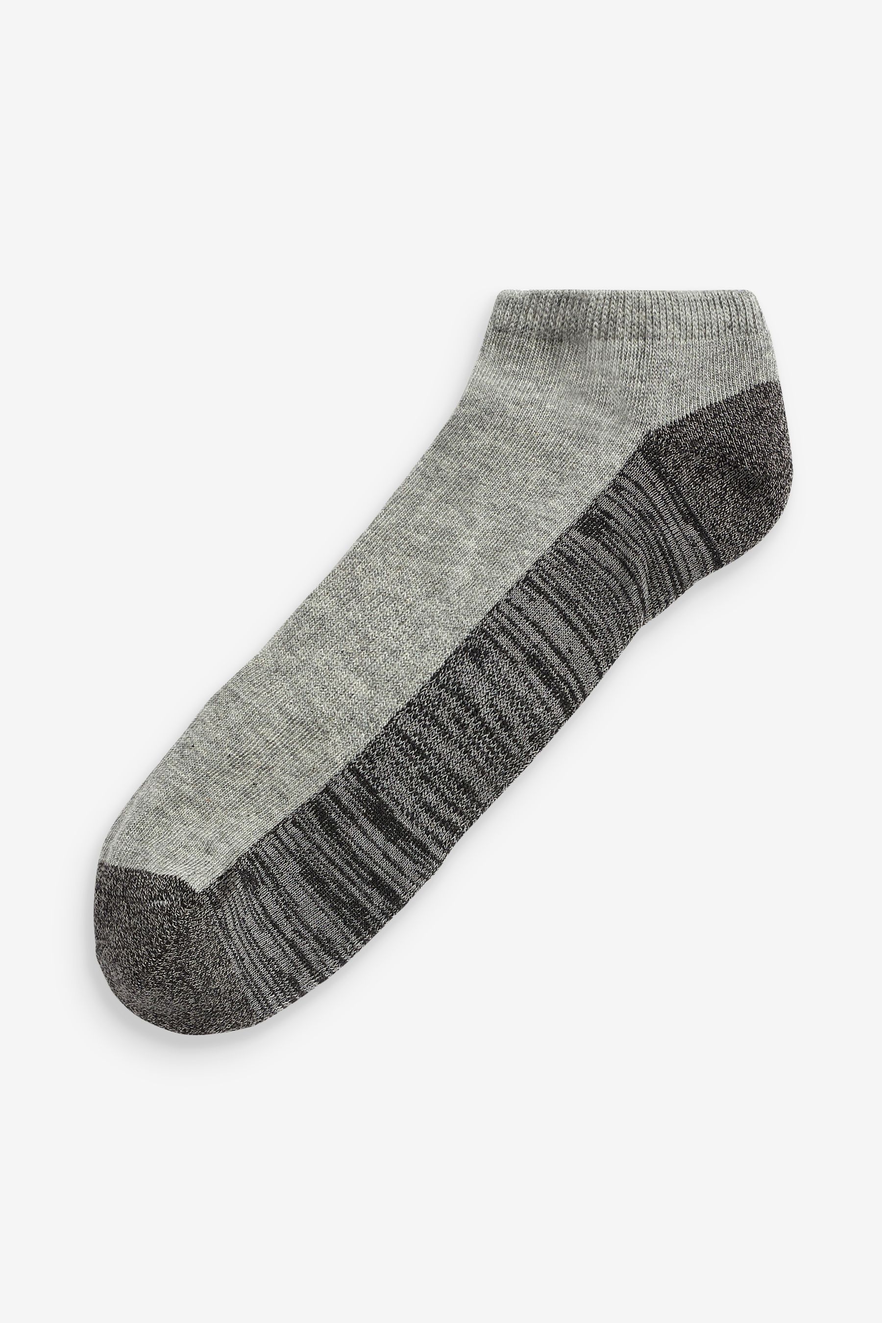 Buy Blue Grey 5 Pack Cushioned Trainers Socks from Next Luxembourg