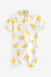 Yellow Lemon Sunsafe Swimsuit (3mths-7yrs) - Image 1 of 4