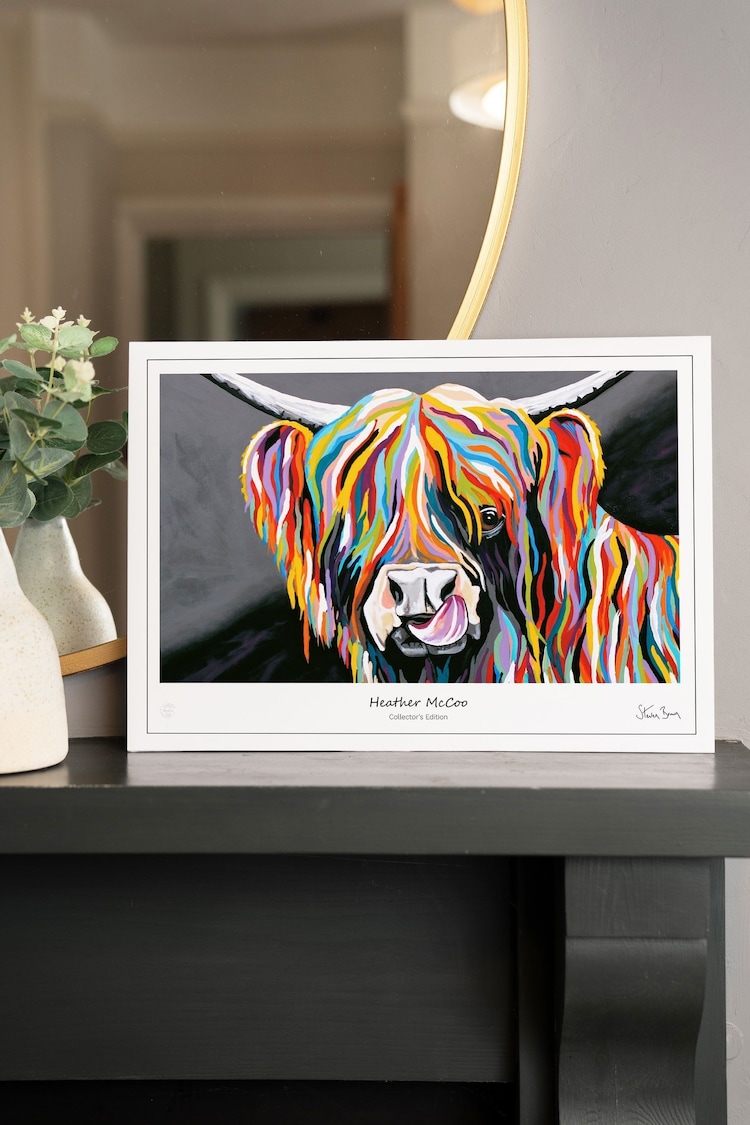 Steven Brown Art Grey Heather McCoo A3 Collector's Edition Print - Image 1 of 2