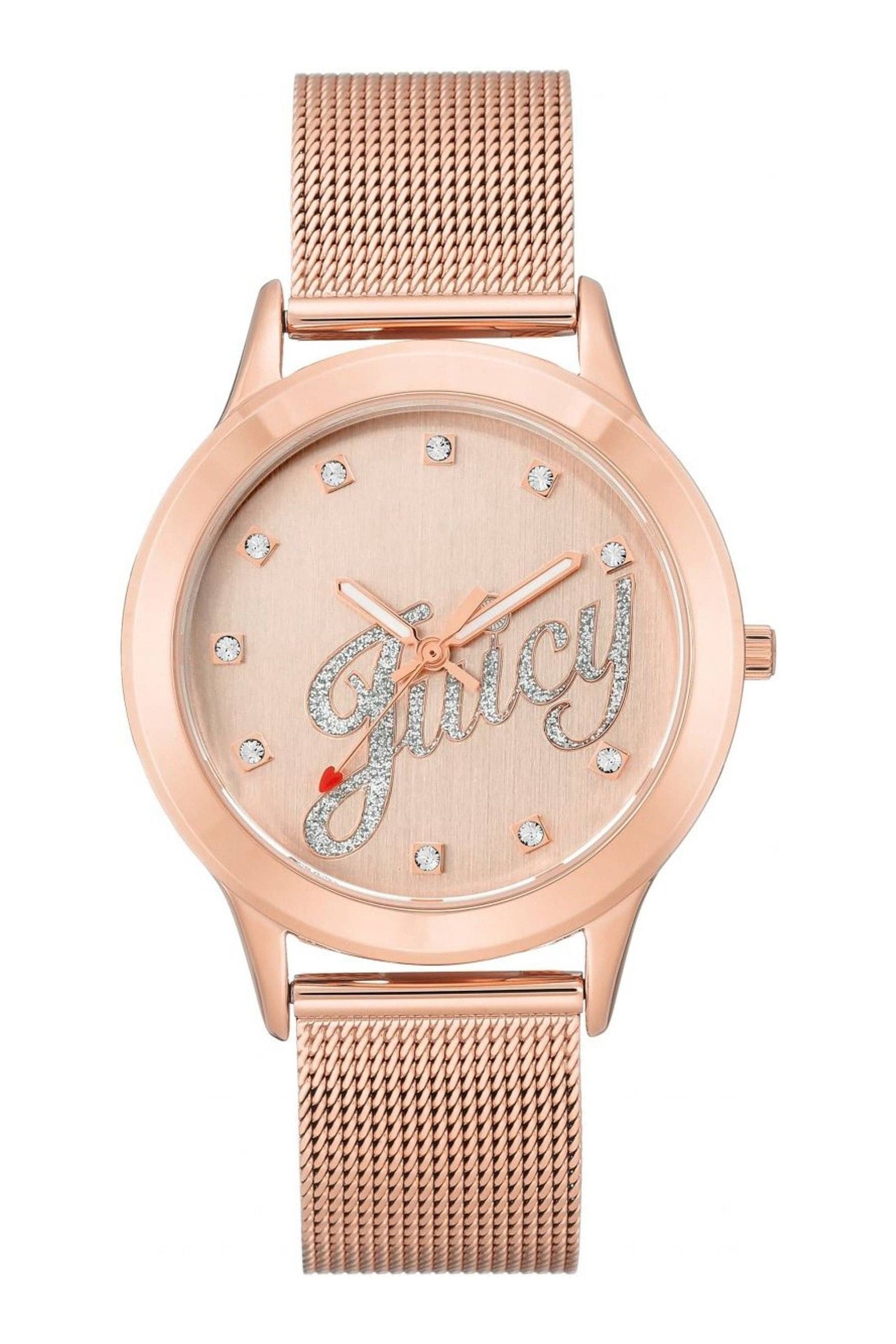 Buy Juicy Couture Pink Ladies Label Watch from the Next UK online shop