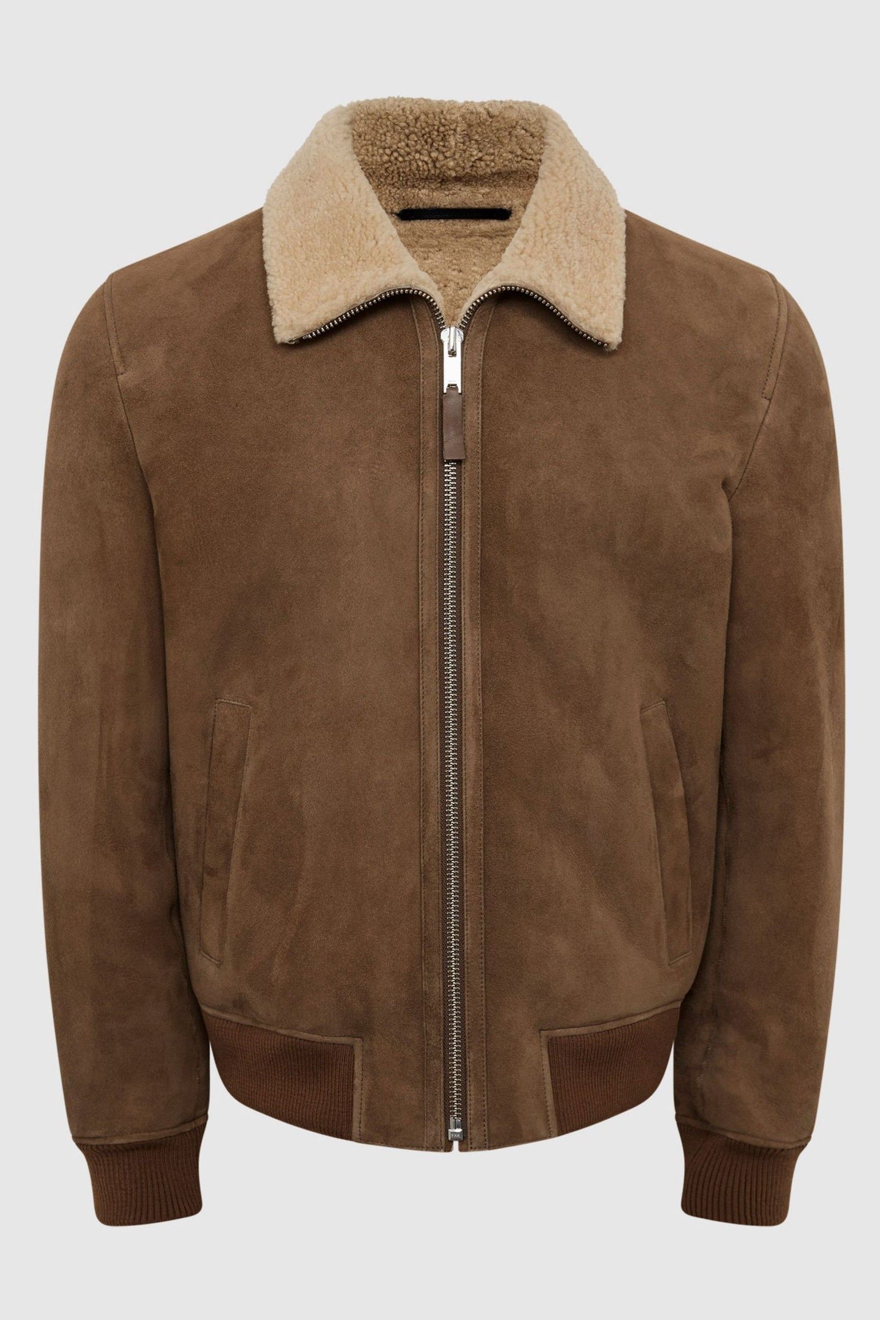 Reiss faris stink mocha coat