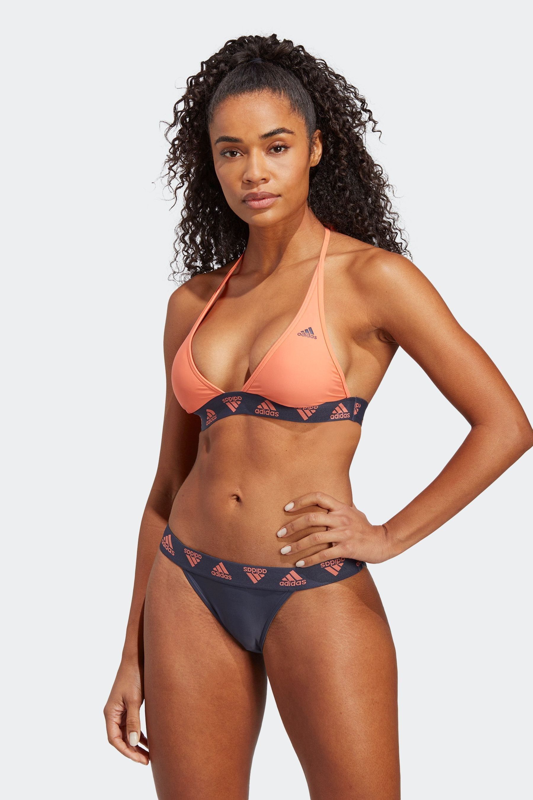 Buy adidas Orange Sportswear Swim Neckholder Bikini from Next Latvia