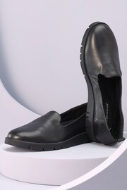 Black Forever Comfort® With Motionflex Leather Slip-On Shoes - Image 6 of 6