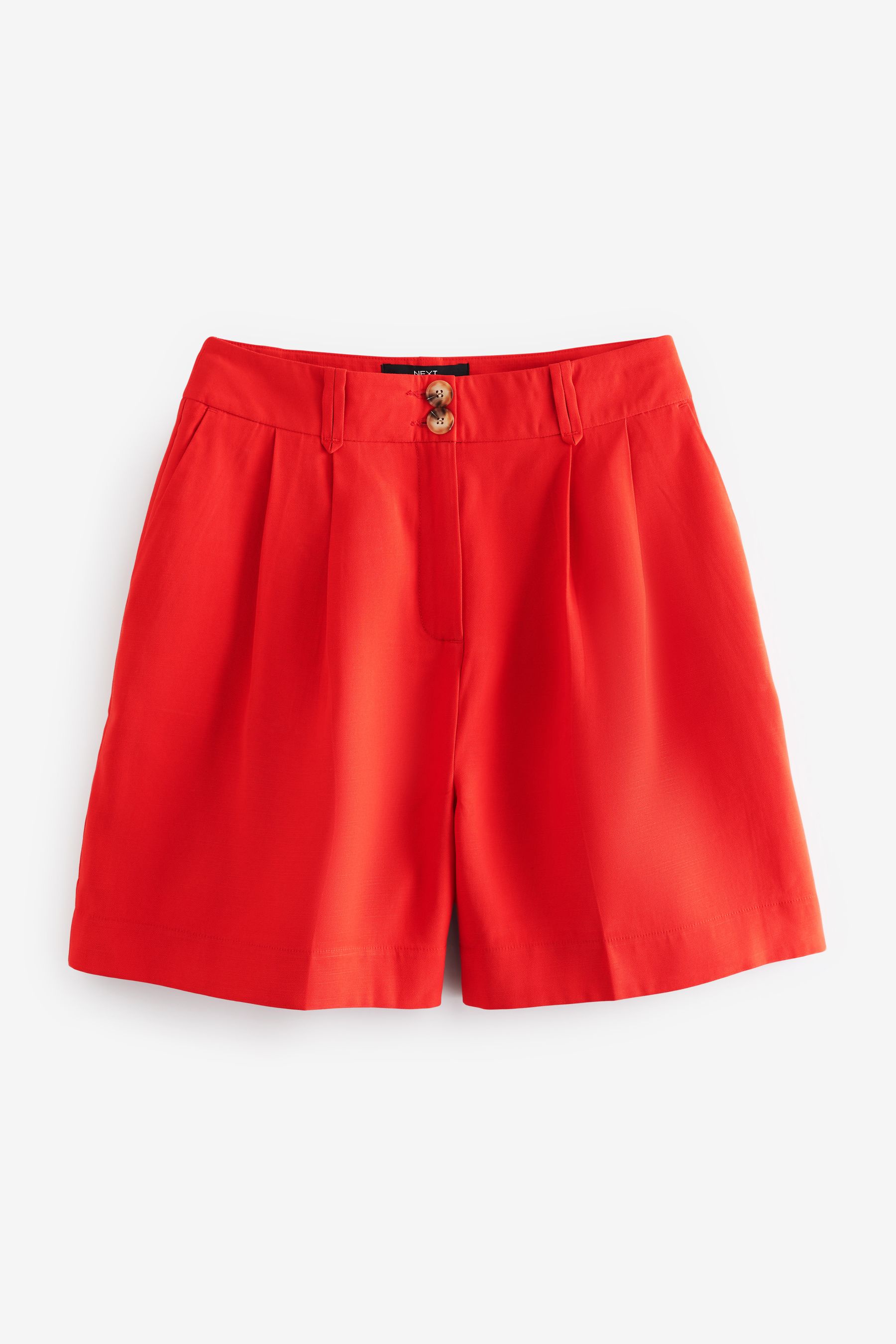 Buy Red Smart Tailored Shorts from Next Luxembourg