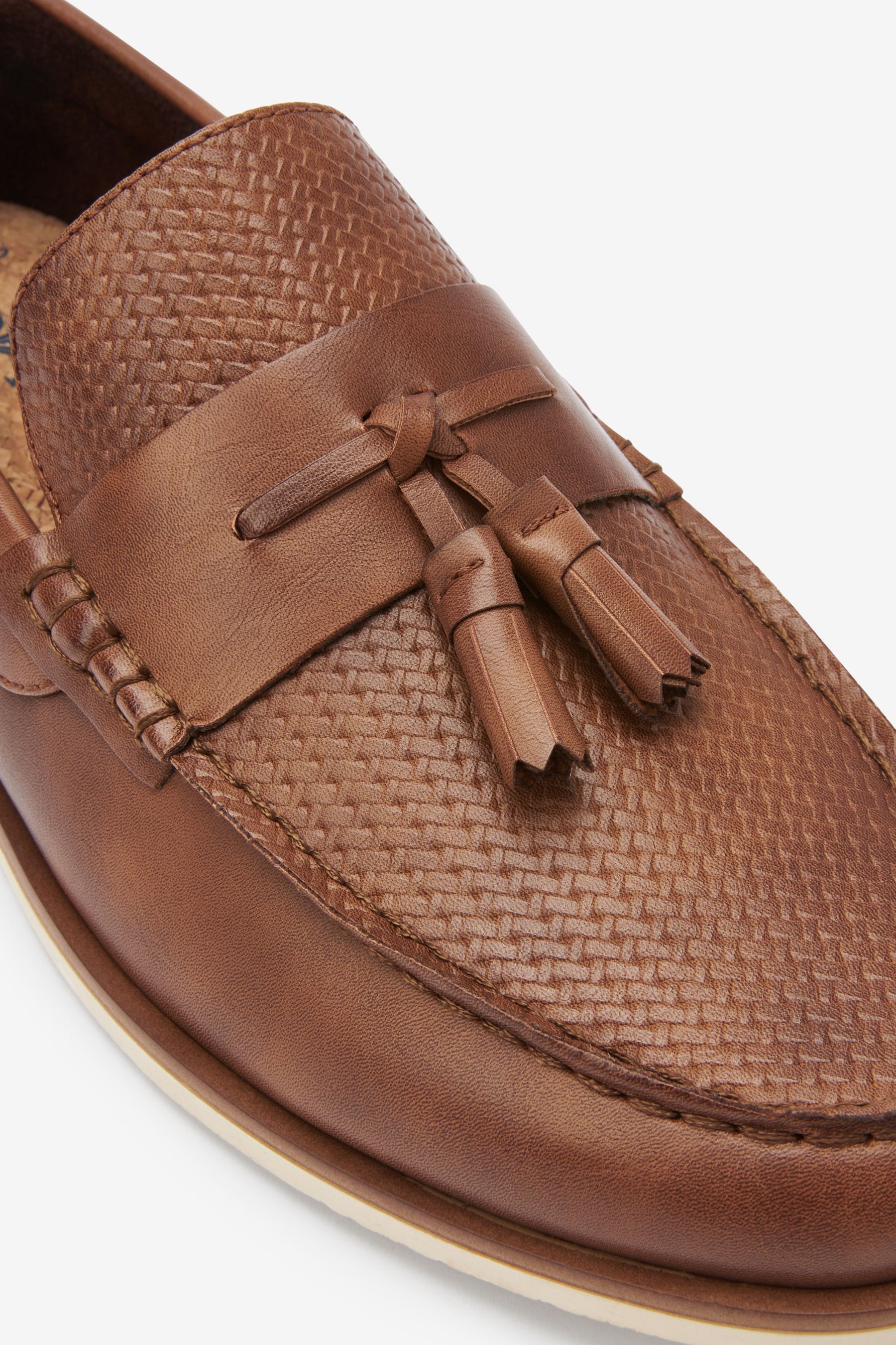 Next mens tan loafers on sale