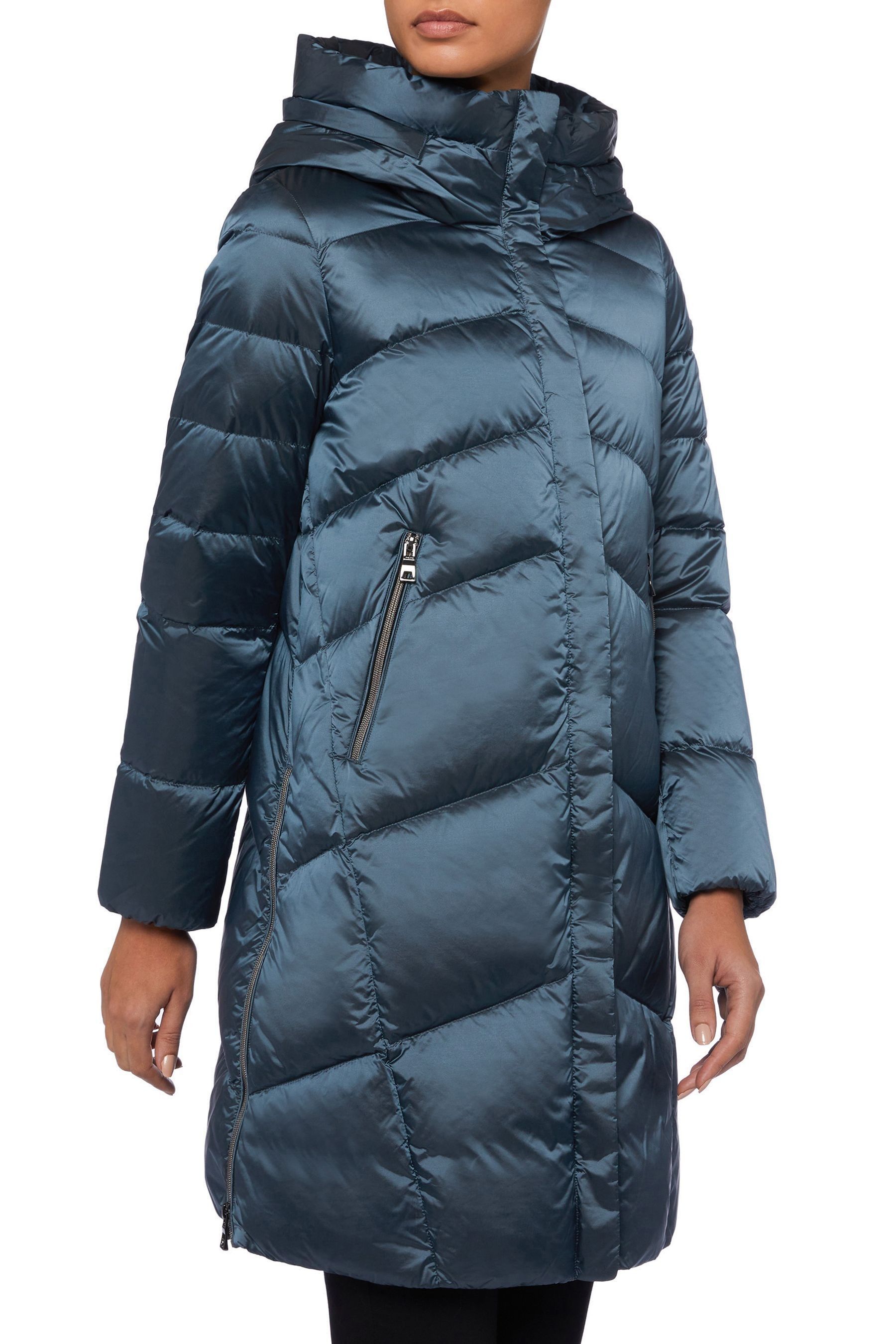 Buy Geox Womens Blue Adrya Parka from Next Luxembourg