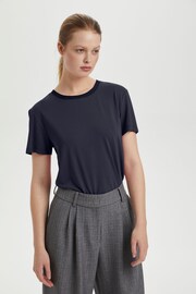 Soaked in Luxury Crew Neck Short Sleeve T-Shirt - Image 1 of 6