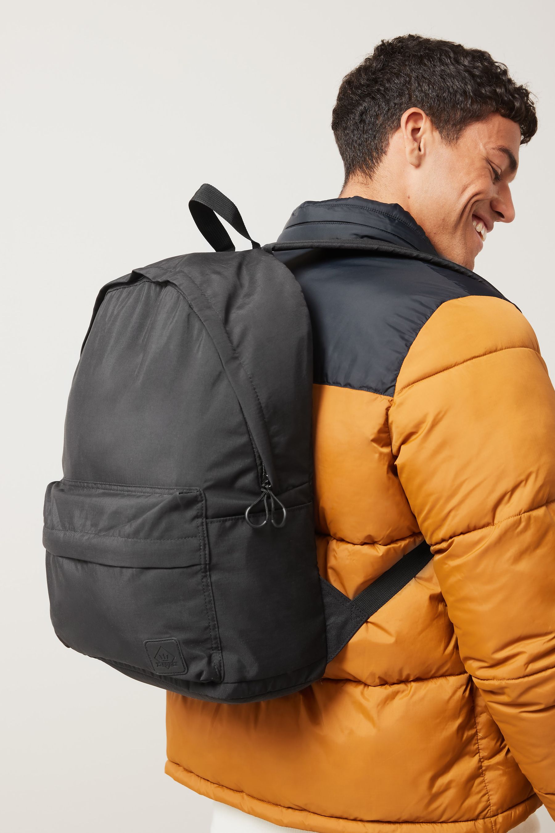 Next black backpack sale