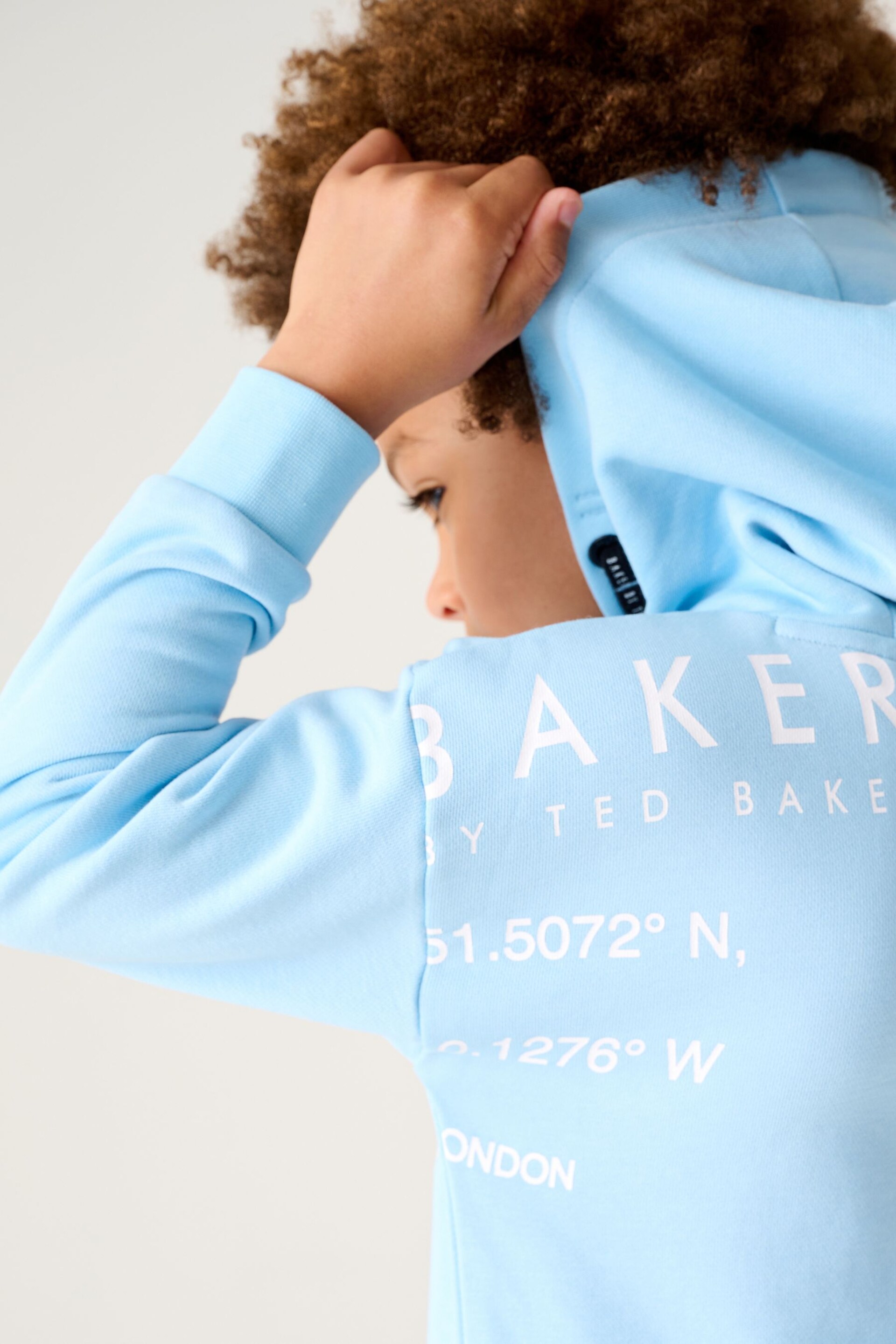 Baker by Ted Baker Graphic Hoodie - Image 6 of 9