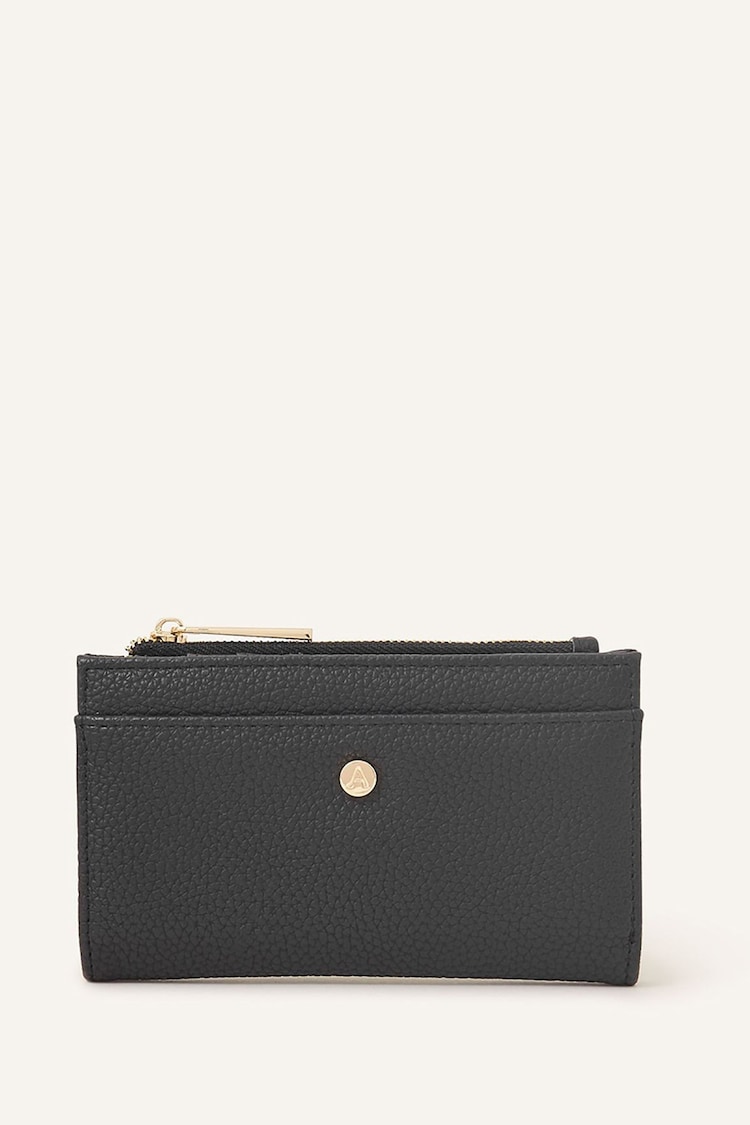 Accessorize Black Medium Slimline Wallet - Image 1 of 3