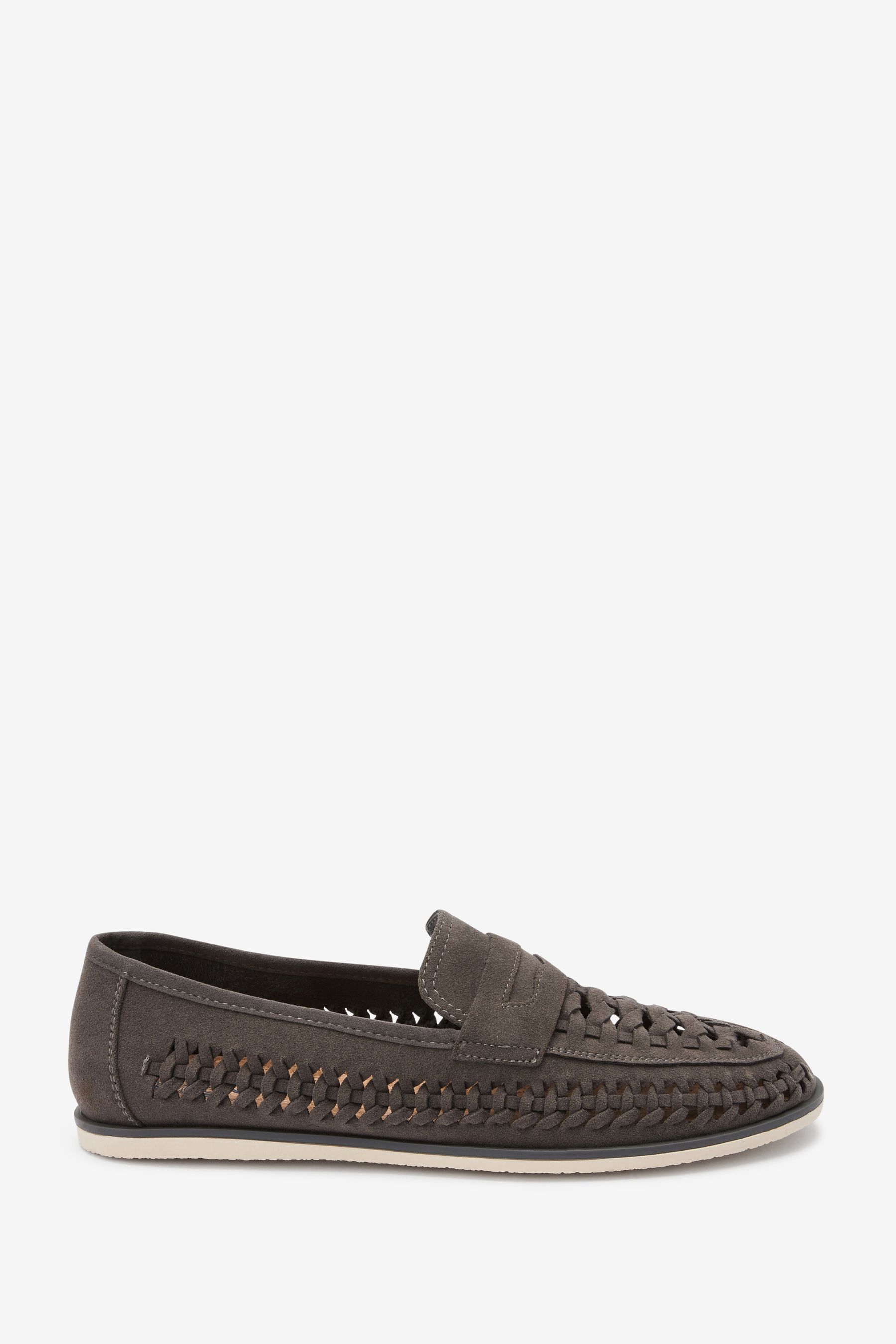 Next grey loafers hot sale