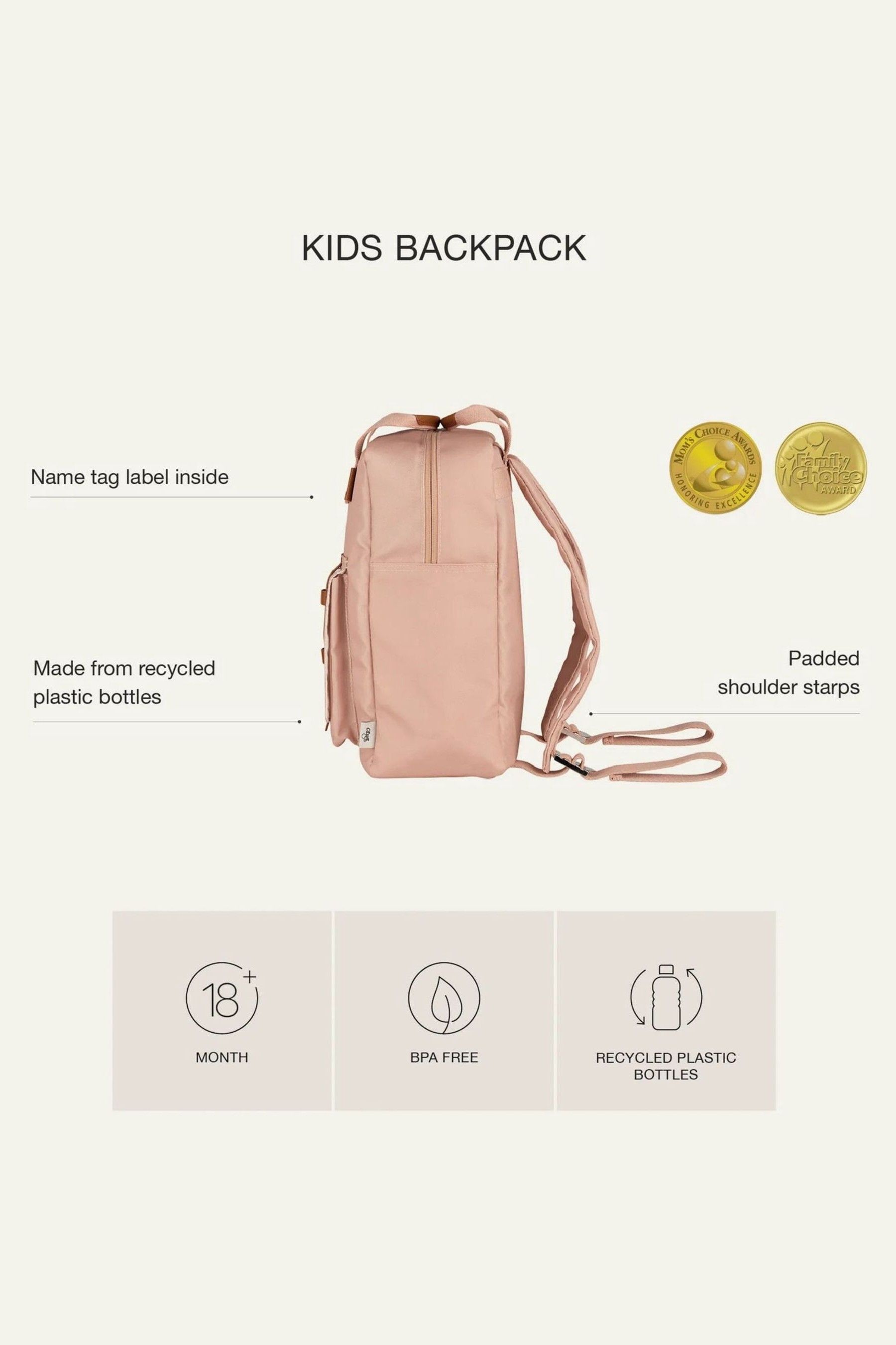 Pink backpack kids deals